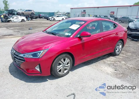 2020 Hyundai Elantra Sel from USA, damaged, VIN KMHD84LF2LU092156